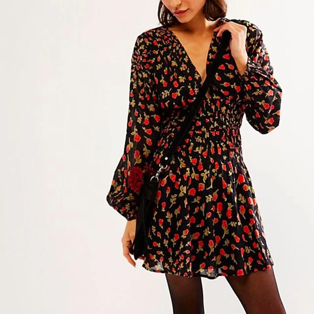 FREE PEOPLE ✨NEW✨ Keep You Mini Dress - Large - NWT - Picture 2 of 7